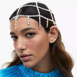 Clips de cheveux Elegant Colorful Crystal Mesh Hat Headpiece Women Accessoires 2024 Couvain Perle Perle Piche de tête Cap Chaire de mariage Jewe