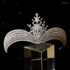 Pinces à cheveux EYER à la mode mariée reine couronne mariage diadème accessoires cadeau blanc coiffure brillant cristal dame bandeau