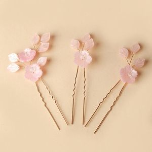 Pinces à cheveux mode épingle en forme de U barrette en métal pince épingles à cheveux strass accessoires de diadème de mariée outils de conception de coiffure de mariage