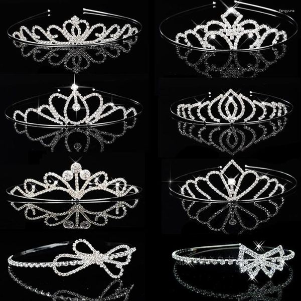 Pinzas para el pelo para mujer y niña, corona de princesa Floral, Tiara, accesorios de boda para novia, diadema, adornos, joyería