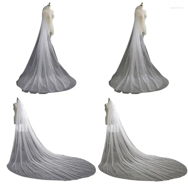 Clips de cheveux pour 3m Veils de mariage élégants mariés 1 et 2 couches Veil Bridal Veil Accessoire Drop