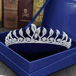 Pinces à cheveux en Zircon, perles, fleurs, Branches, couronne, coiffure de mariée, accessoires pour robe de mariée