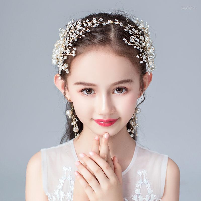 Pinces à cheveux pour filles, épingles à cheveux en perles, bijoux de fête d'anniversaire, accessoires floraux pour enfants, Boutique