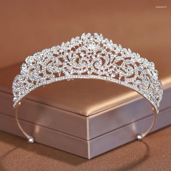 Pinzas para el cabello diosa griega brillo tocados de lujo corona nupcial accesorio de boda