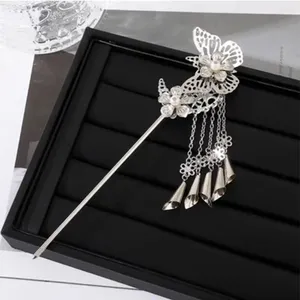 Clips Hair Coiffure Coiffure Tool Gift Ornaments Tassel Stick Chinois Style Hairpin Fork Butterfly
