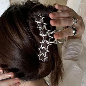 Haarspeldjes Harajuku Holle Ster Pentagram Liefde Hart Cool Sweet Charm Trend Clip Voor Vrouwen Esthetiek Accessoires