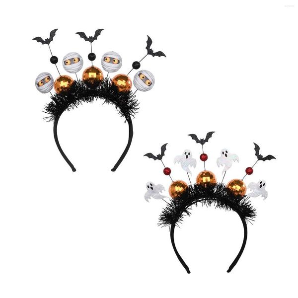 Pinces à cheveux Chapeaux Décoration de fête Hairhoop Po Props Headpieces Halloween Bandeaux Pour Bal Carnaval Anniversaire Vacances