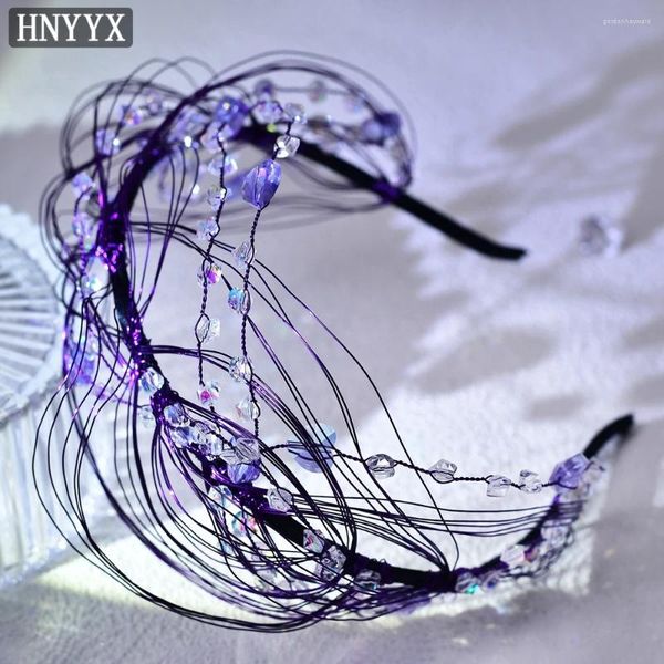 Clips de cheveux Hnyyx Crystal Band ACCESSOIRES POUR PUPLE POURD
