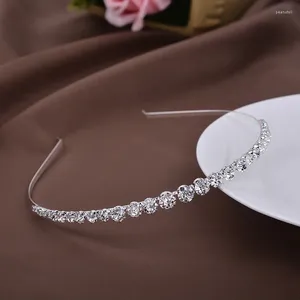 Haarspeldjes in sprankelende hoofddeksels Kinderen Meisje Bruidskristal Strass Bruiloft Sieraden Bands Accessoires voor vrouwen Tiara Kroon