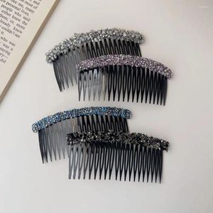 Clips de cheveux invisible Rhingestone peigt clip artefact cassé de dents coréennes accessoires de coiffeur