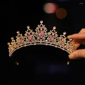 Pinces à cheveux Itacazzo chapellerie de mariée une dame d'or mode mariage princesse strass classique diadèmes fille douce couronne d'anniversaire