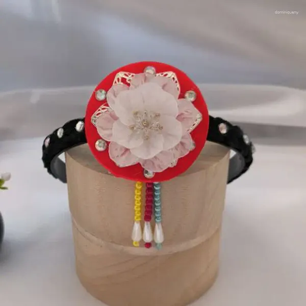 Pinzas para el cabello Corea Hanbok Hoop niñas puesta en escena diademas mujeres elegantes accesorios tradicionales coreanos adornos