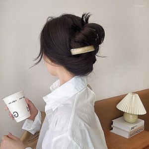 Pinces à cheveux Version coréenne, accessoires de tempérament, épingle à cheveux, Clip latéral, Texture acide acétique, mot printemps
