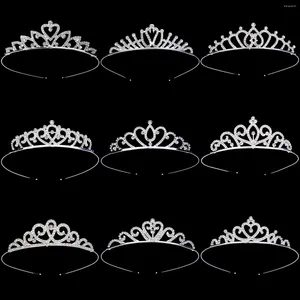 Haarspeldjes Prinsesje Diadeem Glitter Strass Tiara's en Kronen Kristallen Hoofdbanden Meisjes Feest Haarbanden Bruid Bruiloft Sieraden