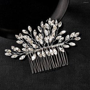 Ly – pinces à cheveux, peignes de mariage, feuilles en strass, faites à la main, coiffure douce, accessoires de mariée pour bal de danse, pour femmes et filles