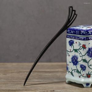 Morkopela – pinces à cheveux en ébène de 23cm, épingle à cheveux Hanfu Simple de Style chinois, accessoires pour femmes et filles, cadeau de l'année