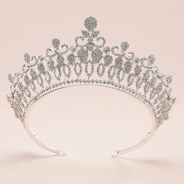 Pinces à cheveux Noble Royal Shine, couronne élégante pour femmes, accessoires pour filles, mariée, demoiselle d'honneur, cadeau pour ses bijoux pour femmes