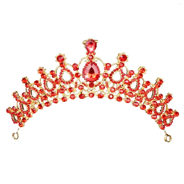 Pinces à cheveux couronne de mariée princesse avec strass, antidérapante, résistante à l'usure, coiffure pour dame, bal masqué, Banquet, Cosplay