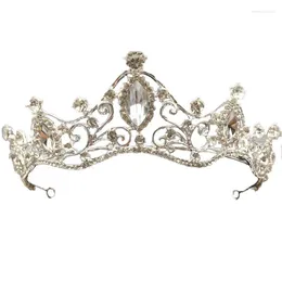 Pinces à cheveux princesse diadèmes reconstitution historique bijoux de noël Vintage Diadema Accesorios Mujer couronne de mariée accessoires de mariage