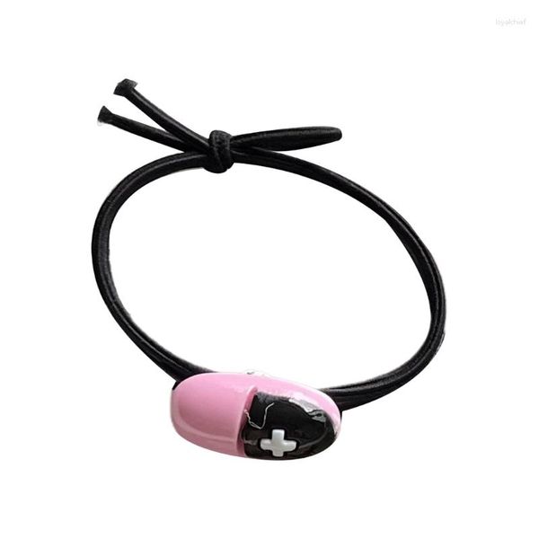 Pinzas para el cabello Punk Bone//Bowknot/Wing/ Scrunchies Cuerdas elásticas Titular de verano Suministros para mujer