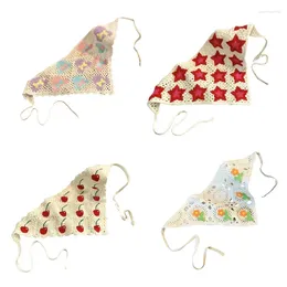 Clips de cheveux écharpe lampiness pour fille Halloween Creative Bandana Floral Birthday Gift