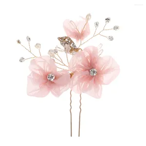 Haarspeldjes Zijden Kam Bloem Hoofddeksels Set Bruidsmeisje Meisjes Bruiloft Kapsel Decoratie Accessoires Sieraden Ornament Hoofdtooi