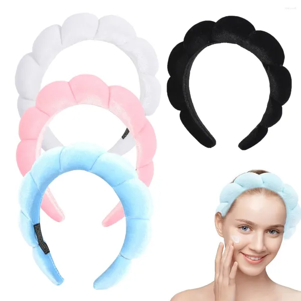 Pinces à cheveux Spa Band Twist éponge haute crânienne mode française tempérament lavage maquillage bandeau accessoires