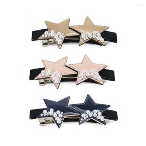 Hair Clips Stars Clip Barrettes For Women Girls Pearl Accessoire Ornament Sieraden Tiara Holder Business Travel