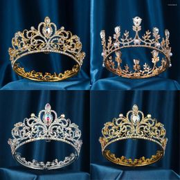 Clips de cheveux Tiara Crown For Women Girls Crowns Tiaras Accessoires Anniversaire Mariage Prom Bridal Party Halloween Costume Noël G