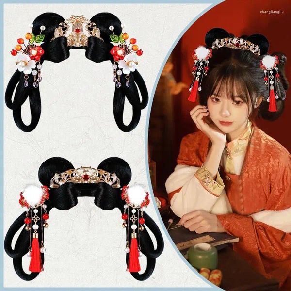 Pinces à cheveux Vintage fabricant de chignon chinois pour accessoires Hanfu filles femmes