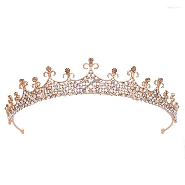 Pinces à cheveux mariage diadèmes de mariée cristal couronne bandeau Performance bandeau en Europe et en amérique vente en gros bijoux élégants