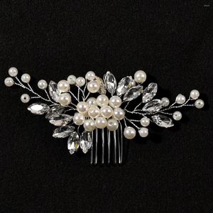 Pinces à cheveux blanc perle peigne mariage épingles à cheveux pour femmes filles bijoux accessoires cadeau mariée coiffure ornements dix