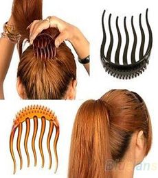 Clips de cheveux entiers Bump It Up Volume Inserts for Ponytail Bouffant Styles Peigl 8FV21391937