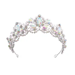 Pinces à cheveux pour femmes, couronnes, accessoires de fête, strass scintillants, couvre-chef en métal pour bal masqué, Banquet