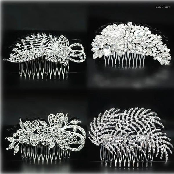 Pinces à cheveux pour femmes, peigne en strass, ornements de coiffure, mariage, papillon, bijoux, accessoires, cadeau