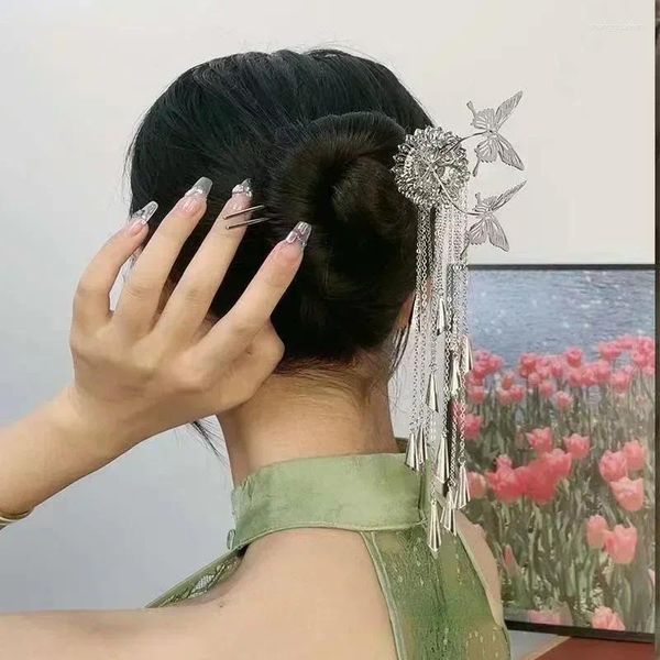 Clips de cheveux Femme Retro Creative Flower Epin Hair