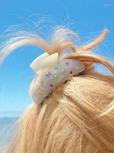 Haarspeldjes Y2k Sieraden Snoep Kleur Strass Vlinder Clip Voor Vrouwen Leuke Mode Accessoire Harajuku Kawaii Geschenken