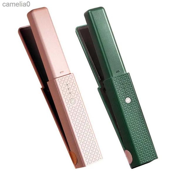 Arrendadores de los rizadores de cabello Mini USB Linterización de cabello Calefacción rápida Tres temperaturas Cabello de viaje ajustable Portable K8F0L231222