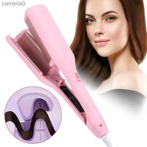 Hair curlers lisser les cheveux boucles fer fer français rouleau bouclé fer cheveux coiffure coiffure hésitante plage vagues curling céramique chauffant les cheveux coiffure tooll231222