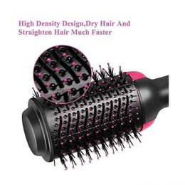 Rizadores de cabello Alisadores Secadores de cabello 3 en 1 Cepillo secador Un paso Rizador de aire Plancha de soplado Peine Productos de entrega de productos Cuidado Estilo DHSN1 HKD230918