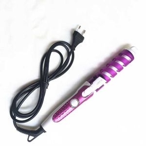 Hair curlers lisser les lisseurs magiques Pro S Perfect Curly Curl Electric Ceramic Hair Iron Iron Bar Hair Styling Tool Dispositif Y240504