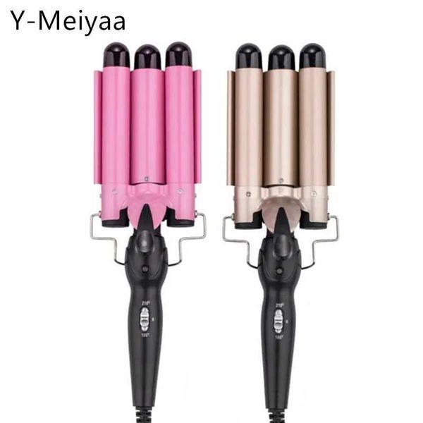 Hair curlers lisseurs professionnels 20-32 mm cheveux curling fer céramique triple baril cureur fers à coiffure vague waver outils de style gouttes 20 # 12 y240504