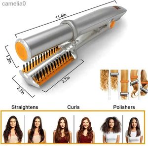 Rizadores de cabello Ardores de cabello Profesional rizado Camino liso