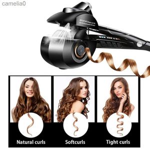 Haar krullen strekken Professionele roterende styling Stoomboot Spray Curl Spiraal Haarverzorging Kruller IJzer Automatische stoom Curler CERAMISCHE CURLING IRON SALONL23122