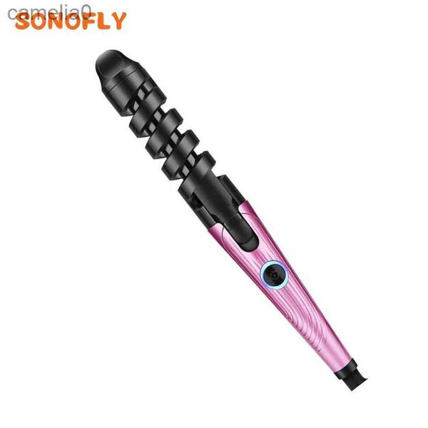 Cutanistes curlers lisser sonofly magic currlers curlers en céramique électrique coiffure curling fer baguette de chauffage rapide outils de style salon faciles à utiliser sh-89722l231222