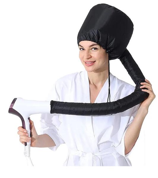 Gorro para secador de pelo, capucha suave, gorro ajustable para secar el cabello, no daña el cabello, fácil de usar, adecuado para todas las formas de cabeza, regalo de fiesta