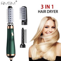 Hair Dryer Comb Air Curling For Roller Blow Ionic Straightening Brush Quick Dry Curler Iron 240515
