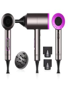 Sèche-cheveux Négative Lonic Hammer Blower Electric Professional Wind Cold Wind Stryer Température Hair Care Care Blowdryer 23303P59105547742125