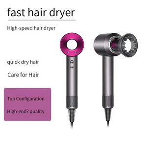 Sèche-cheveux Salon de coiffure ion négatif soins capillaires température constante voyageur maison cinq buse d'air connexion rotative HDO8
