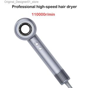 Sèche-cheveux 110000r/min sèche-cheveux professionnel soins des cheveux à ions négatifs haute vitesse sèche-cheveux à séchage rapide Salon sèche-cheveux électrique outil de coiffure Q240131